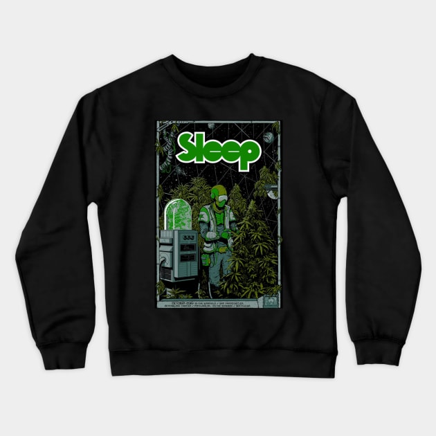 sleep Band Crewneck Sweatshirt by Beata Lazaro